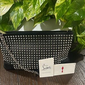 Christian Louboutin Loubiposh Clutch/Shoulder Bag